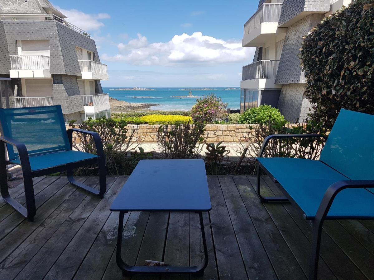 Apartamento Les Pieds Dans L'Eau Saint-Quay-Portrieux Exterior foto
