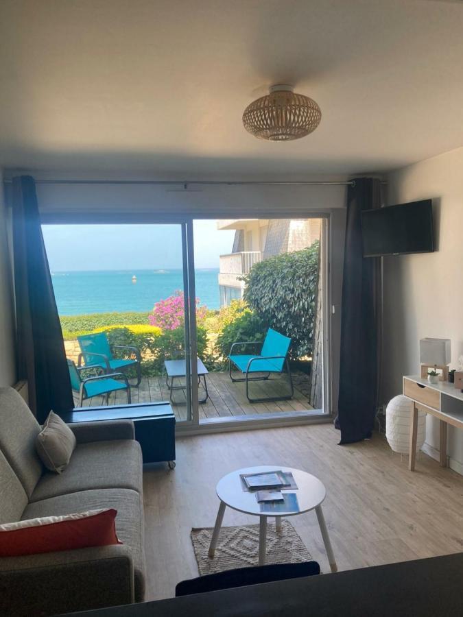Apartamento Les Pieds Dans L'Eau Saint-Quay-Portrieux Exterior foto